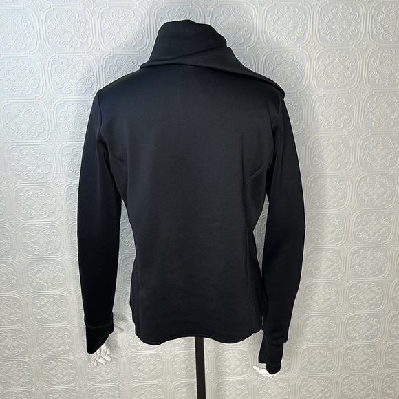 CALIA | Carrie Underwood Effortless Moto Jacket Caviar Black Size Small - Picture 5 of 13